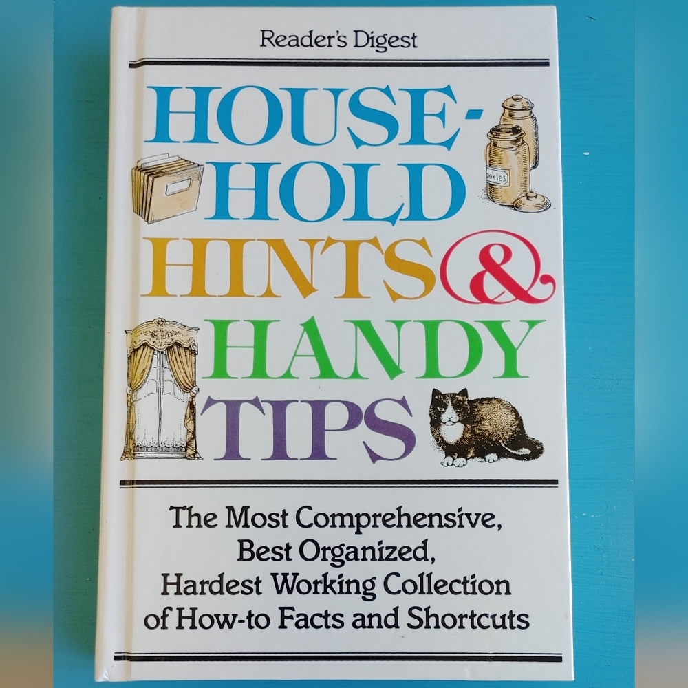 Reader's Digest Household Hints & Handy Tips Hardback Book